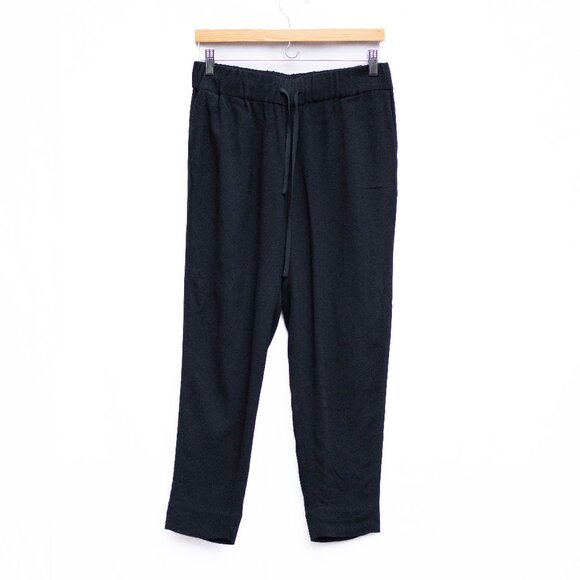 kate spade Pants - Kate Spade Pants Women’s 2 Black Slouchy Relaxed Rayon Crepe Pull-On Ankle